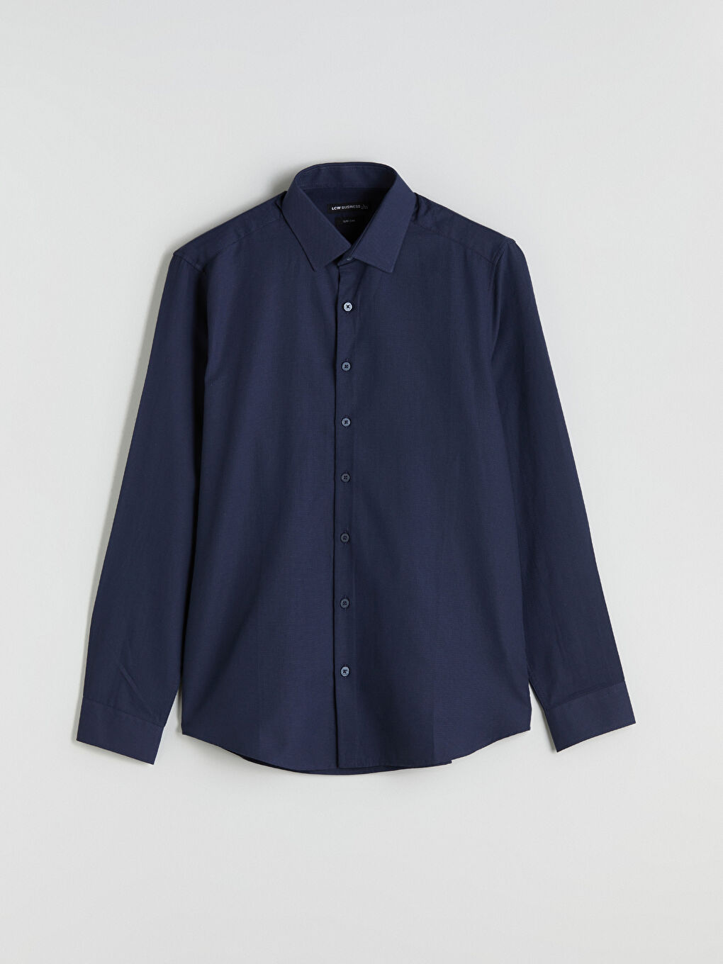 Slim Fit Long Sleeve Men's Shirt-5