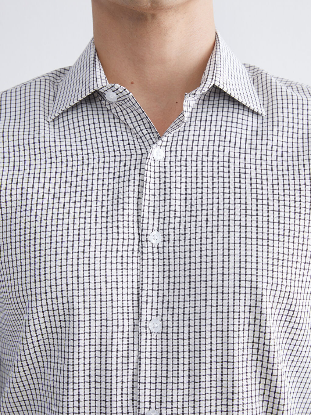 Regular Fit Long Sleeve Men's Shirt-2