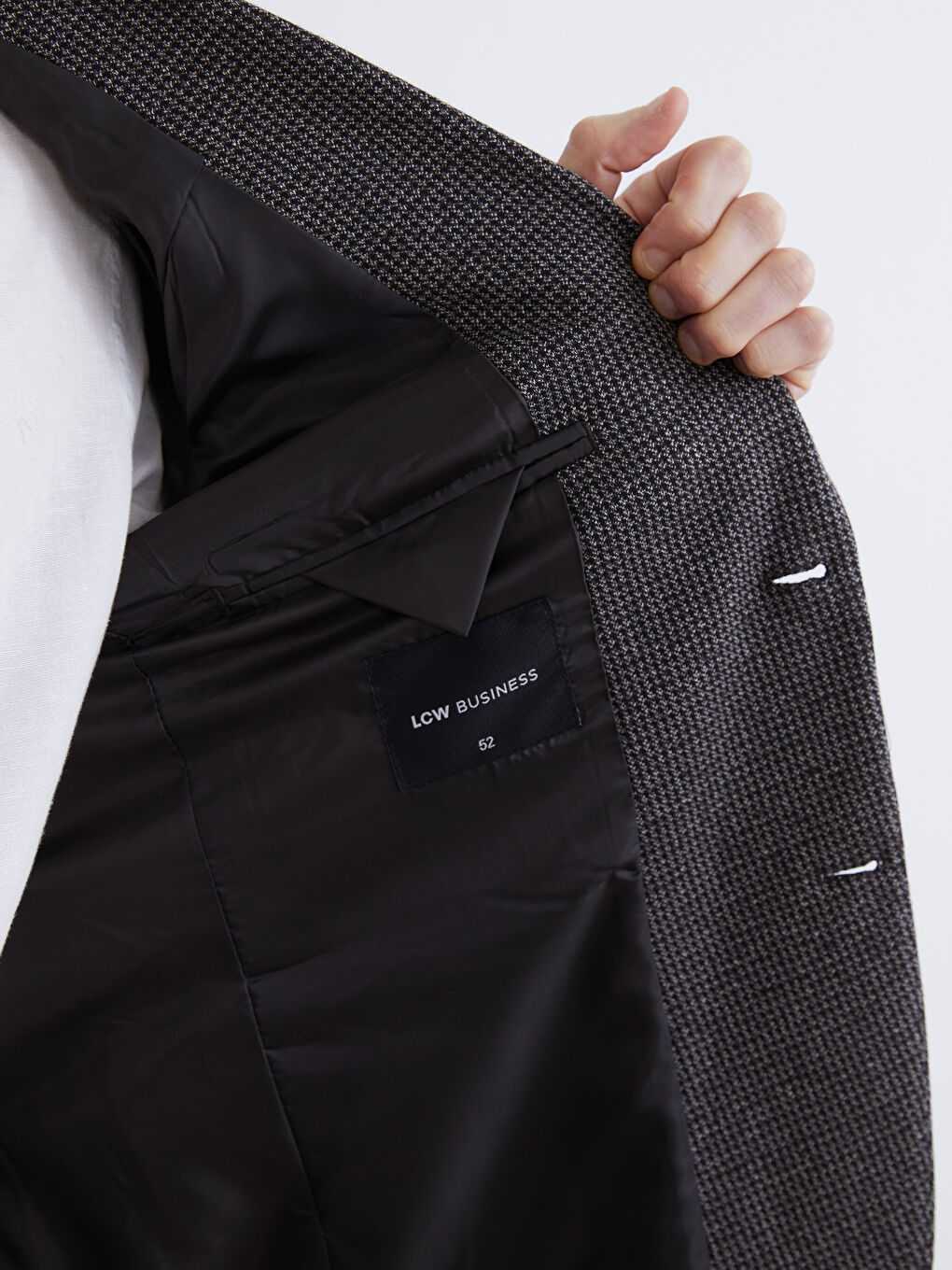 Kahverengi Slim Fit Erkek Blazer Ceket-3