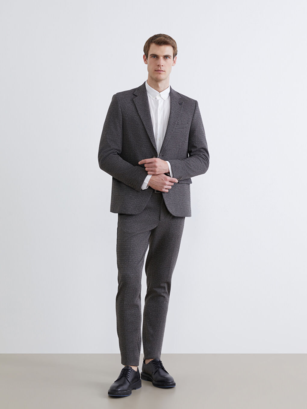 Kahverengi Slim Fit Erkek Pantolon