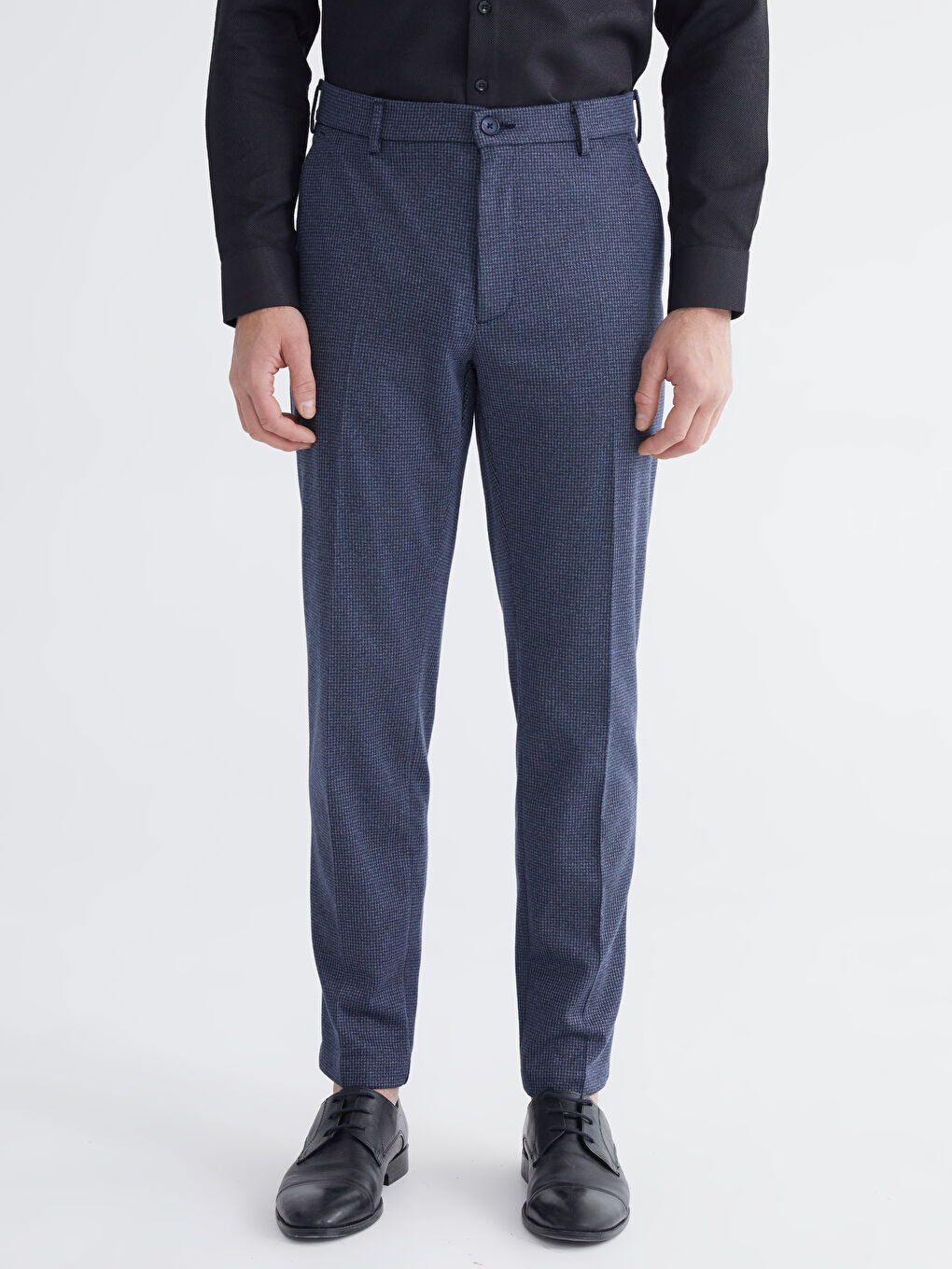 Lacivert Slim Fit Erkek Pantolon-1