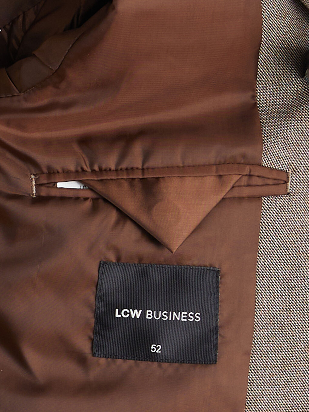 Bej Dar Kalıp Erkek Blazer Ceket-5