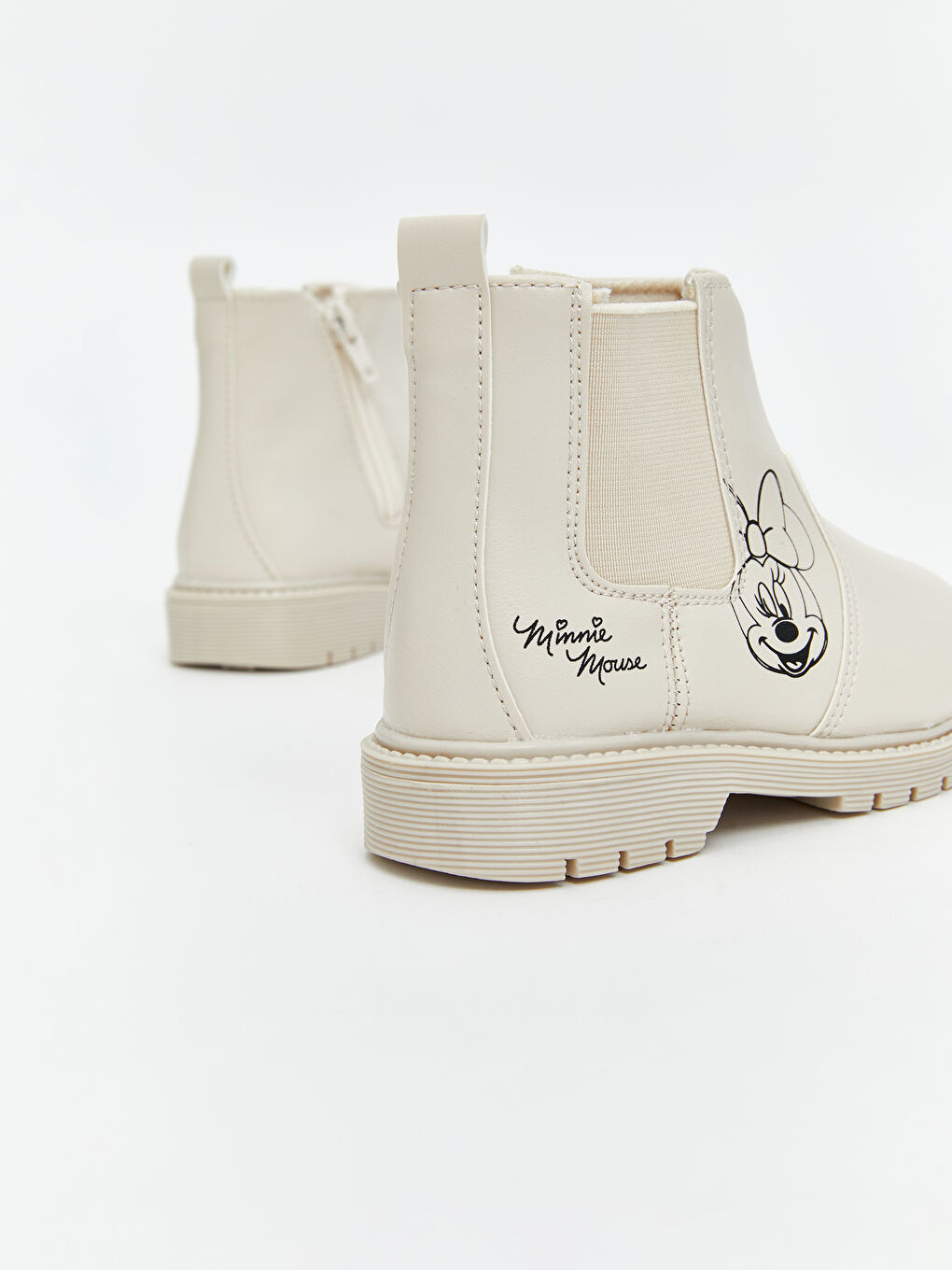 Minnie Mouse Printed Baby Girls' Boots-4