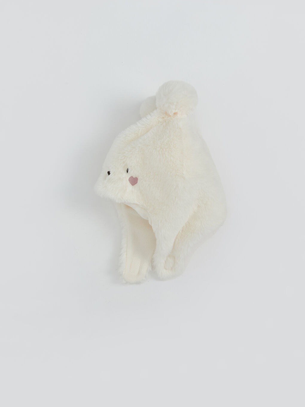 Pom-Pom Detailed Baby Girls' Snow Hat-1