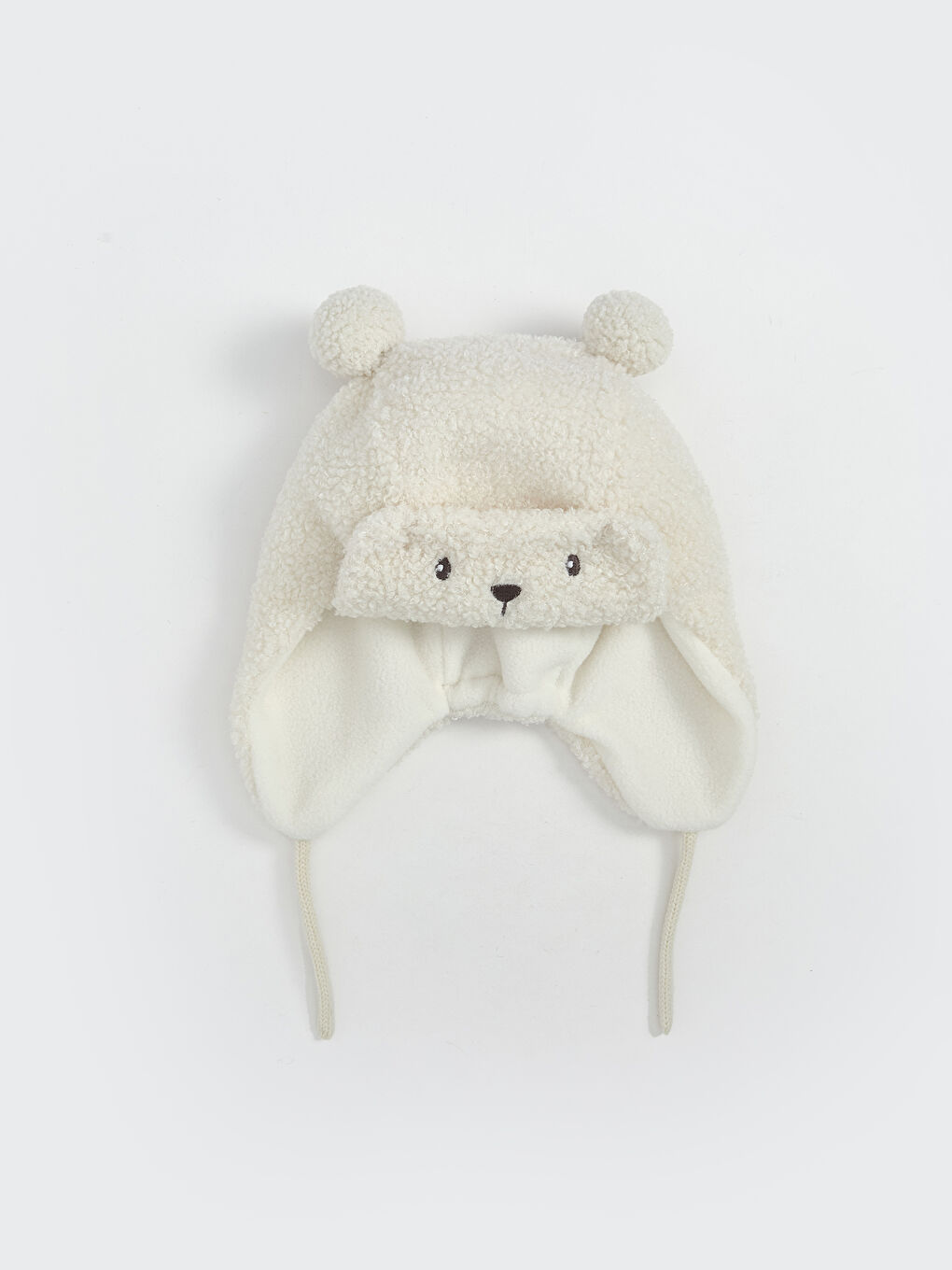 Baby Boy ECRU Newborn Beanie