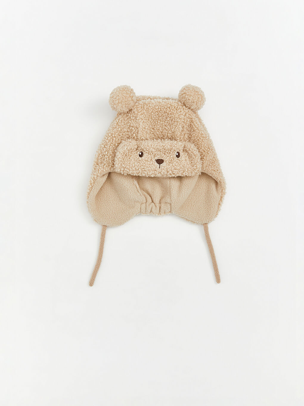 Baby Boy BEIGE Newborn Beanie