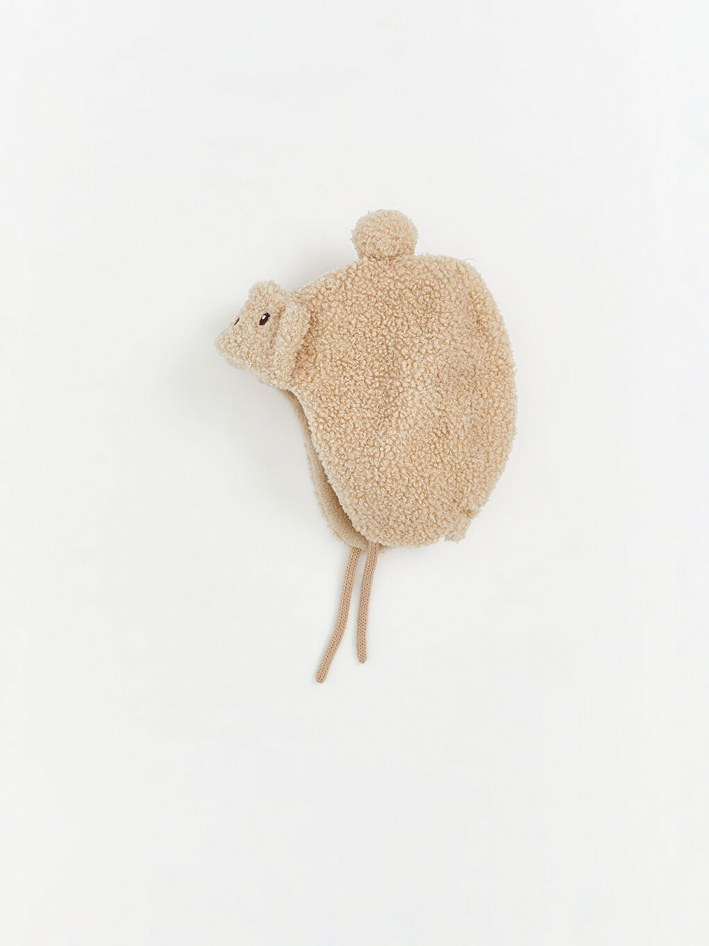 Baby Boy BEIGE Newborn Beanie-1