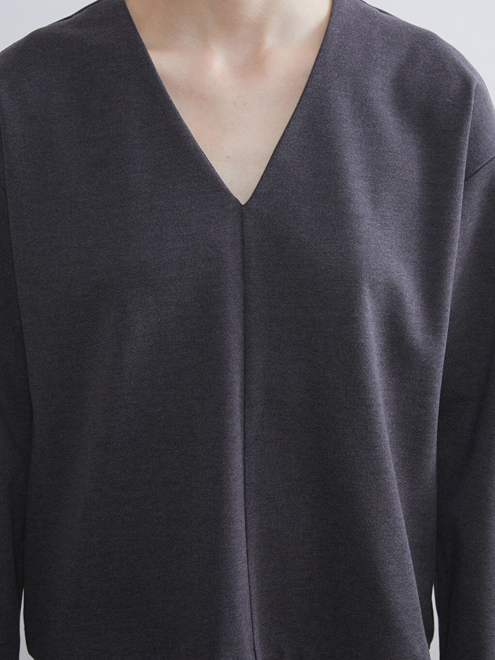 V Neck Blouse-2