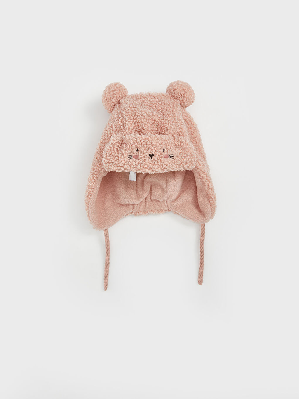 Pom-Pom Detailed Baby Girls' Snow Hat