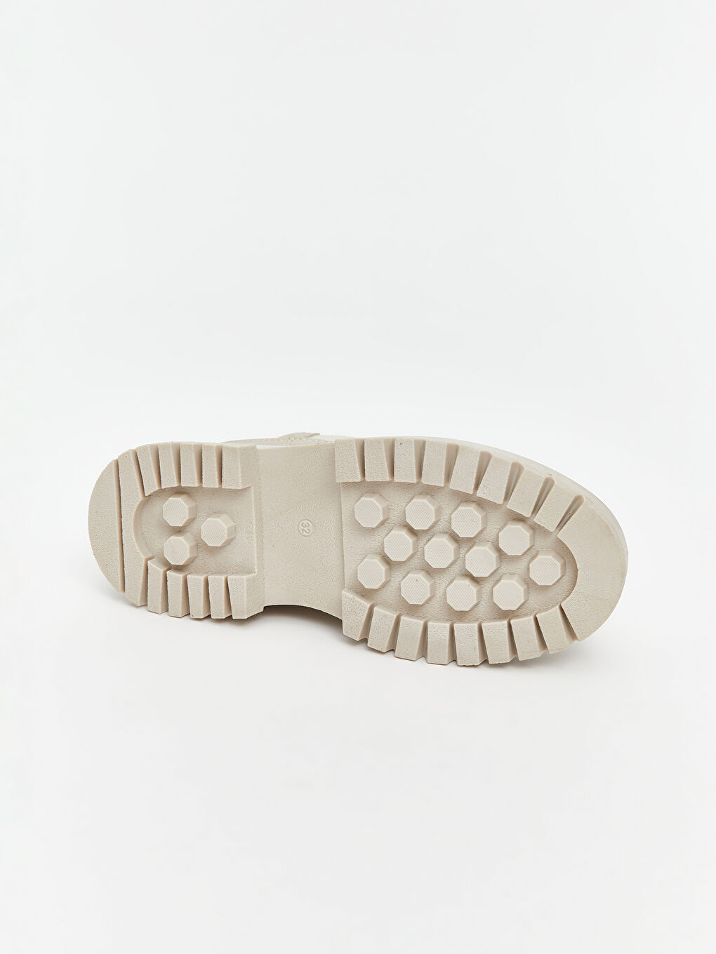 Bej Fermuarlı Kız Çocuk Bot-3