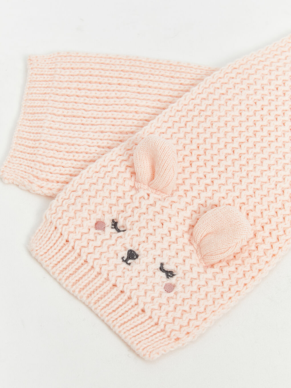 Baby Girl PINK Scarf-1