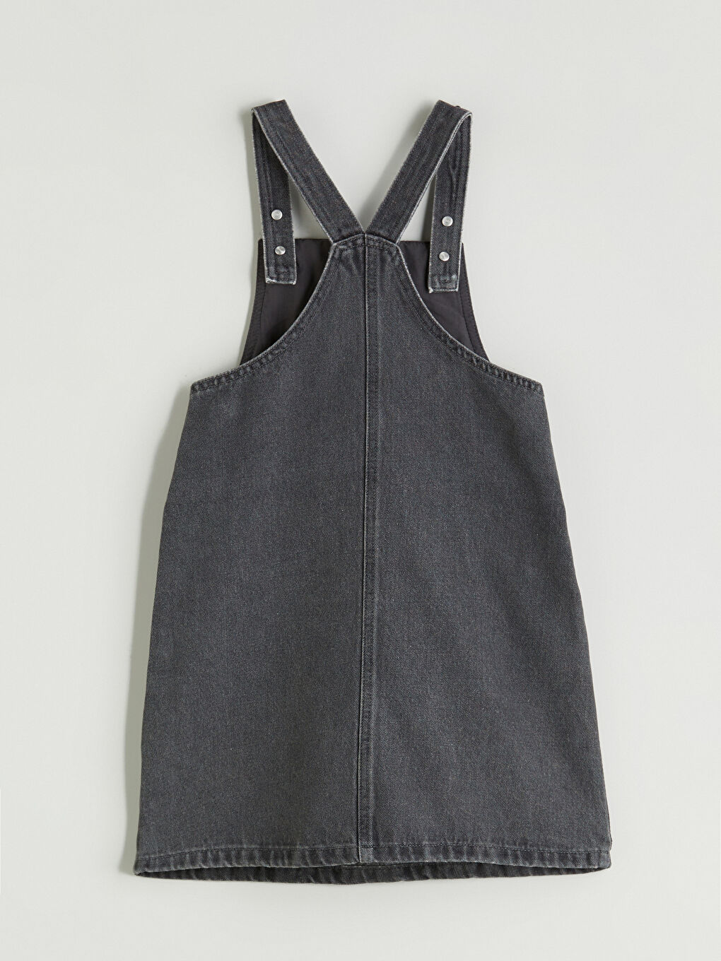 LCW Kids Girl ANTHRACITE Dress -W5CR95Z1-DC4