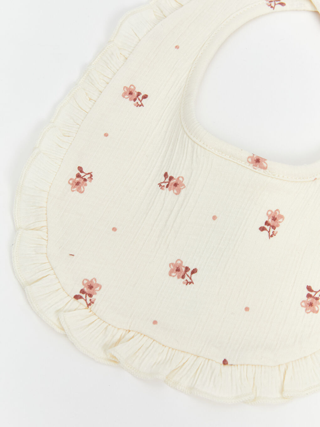 Baskılı Kız Bebek Mama Önlüğü 2'li-1