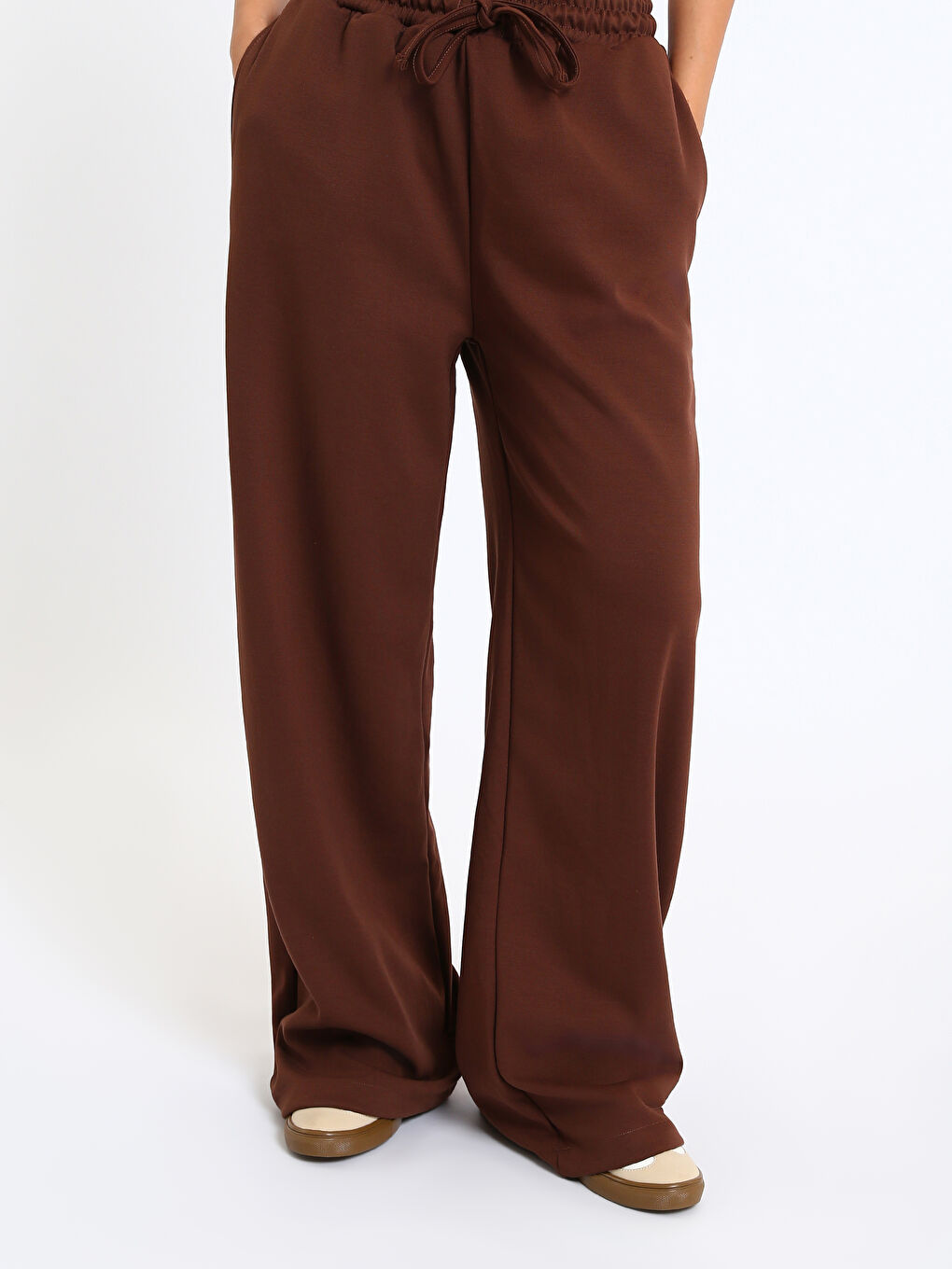 Women's Sweatpants with Elastic Waist-1
