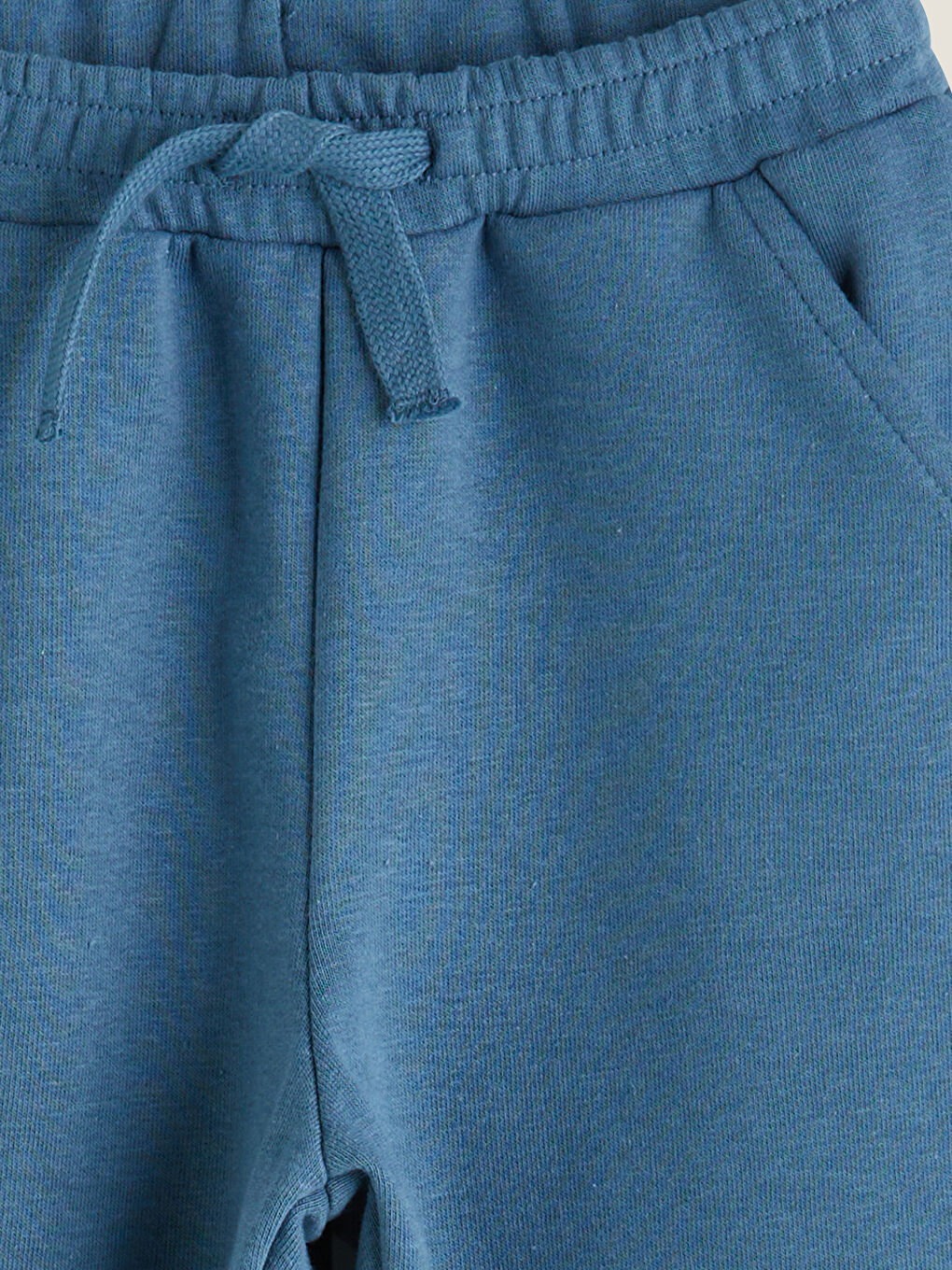 İndigo Beli Lastikli Erkek Çocuk Eşofman Altı-1