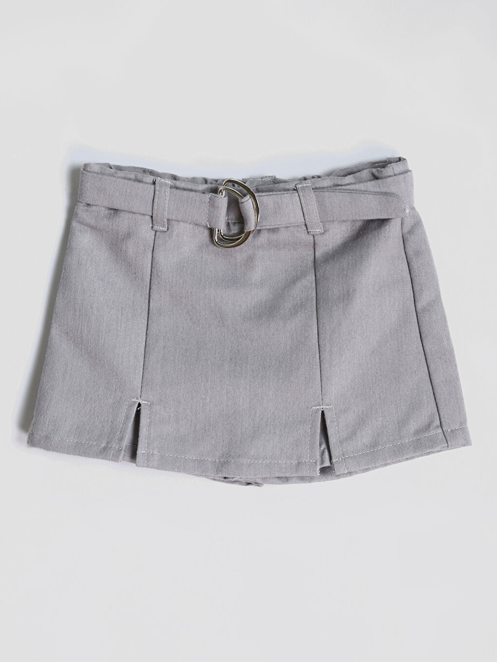 Elastic Waist Girl Short Skirt
