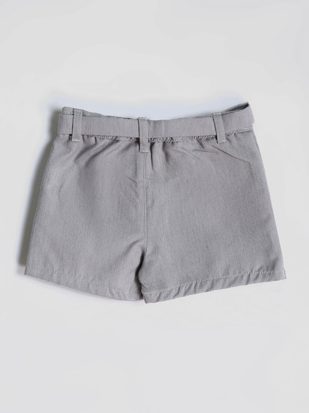Elastic Waist Girl Short Skirt-1