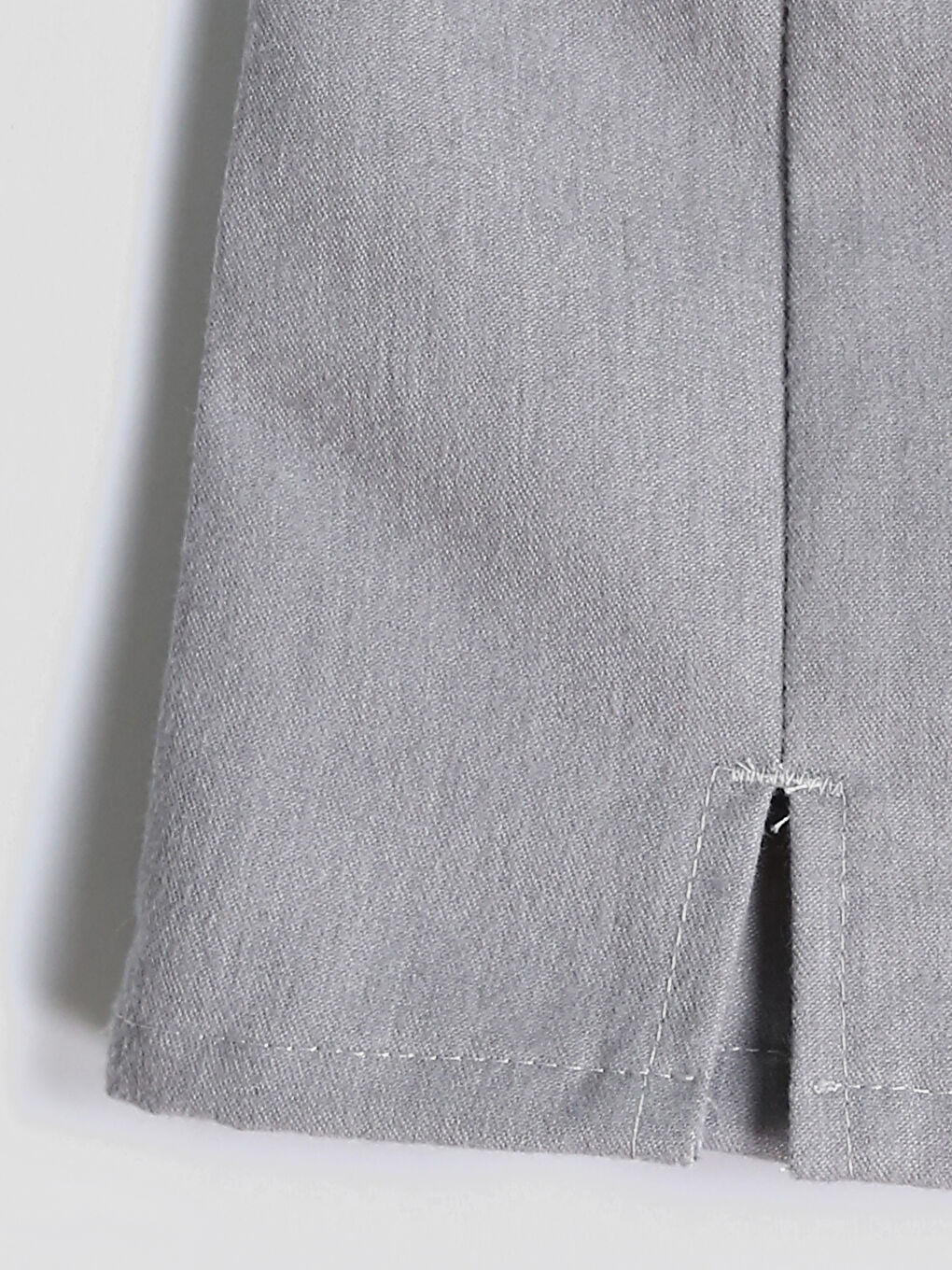 Elastic Waist Girl Short Skirt-2