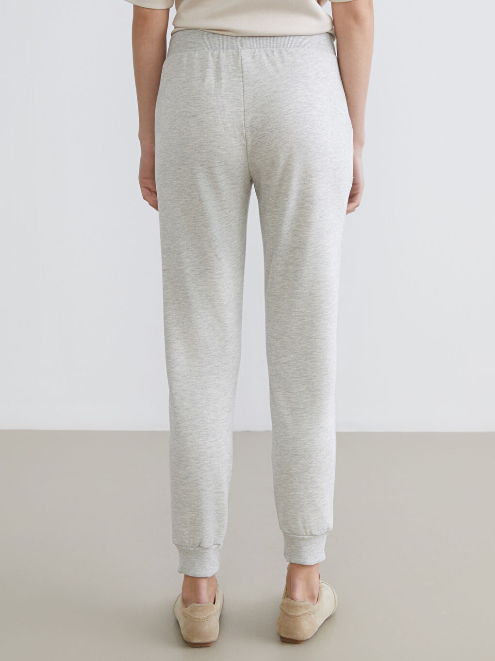 Elasticated Waist Women's Jogger Sweatpants-3