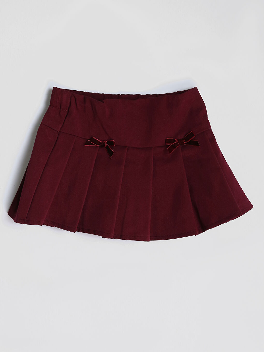 Jupe Courte Fille à Taille Élastiquée