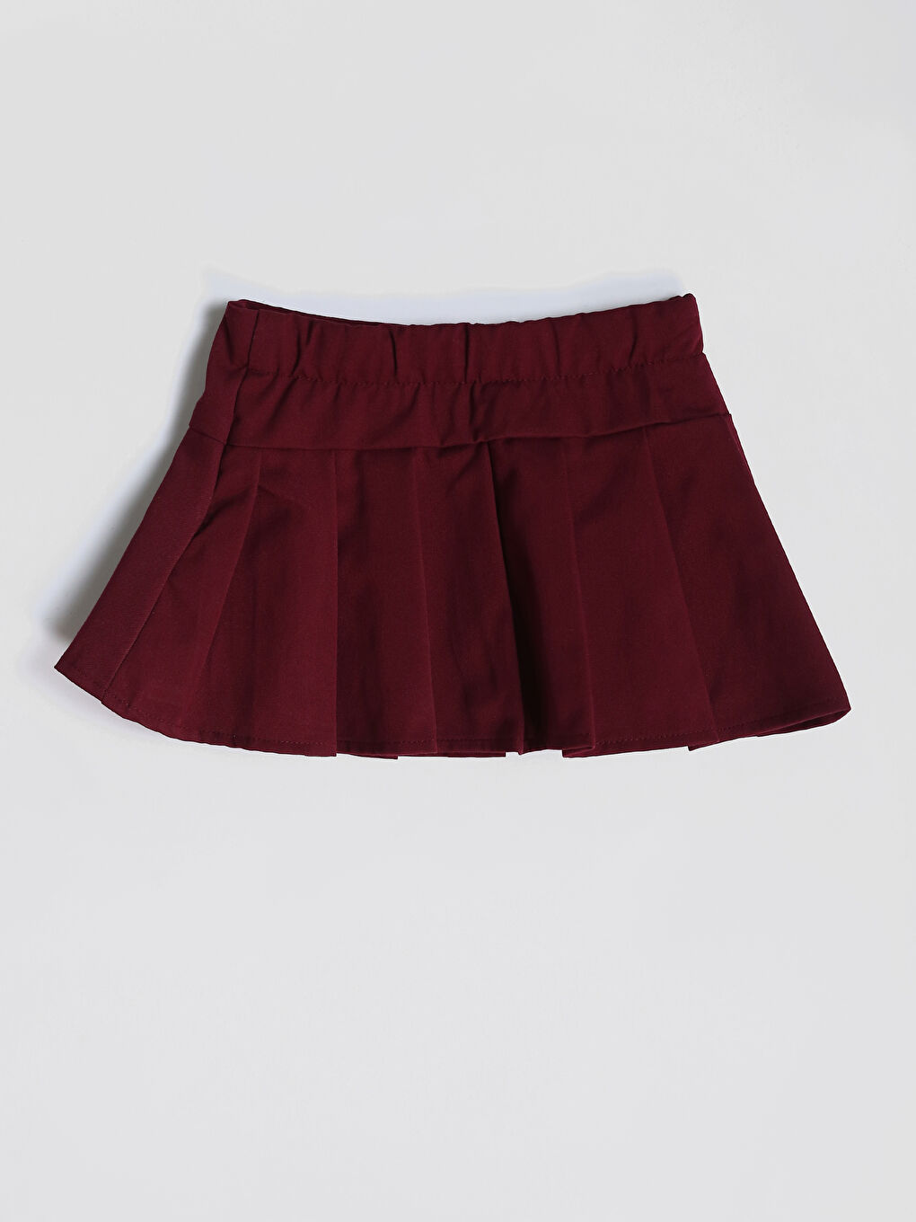 Jupe Courte Fille à Taille Élastiquée-1