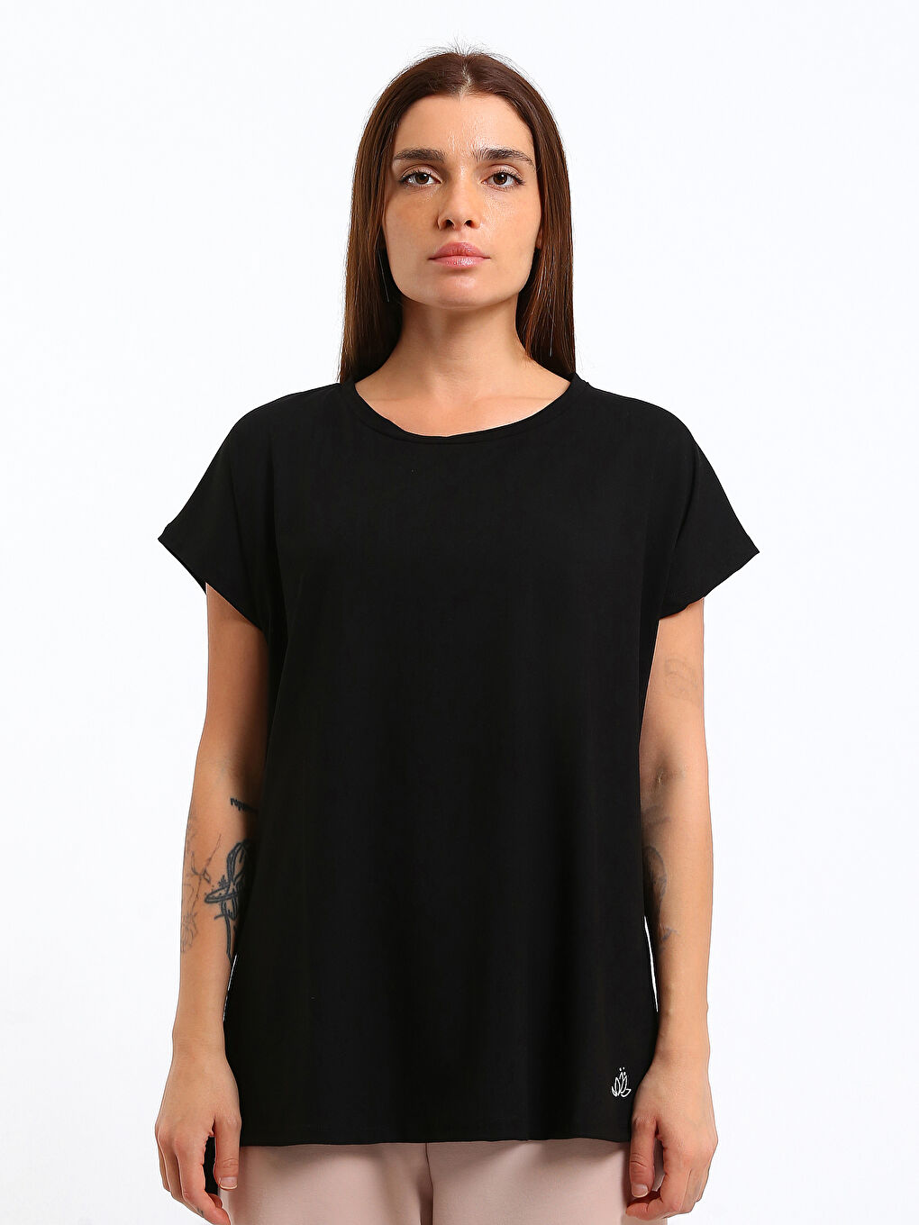 T-shirt de sport pour Femmes à col rond