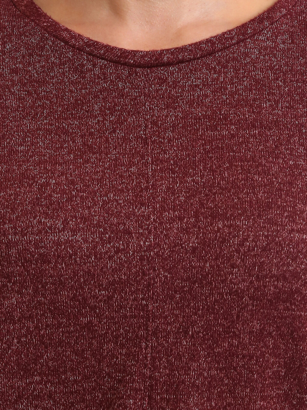 Crew Neck Plain T-Shirt-2