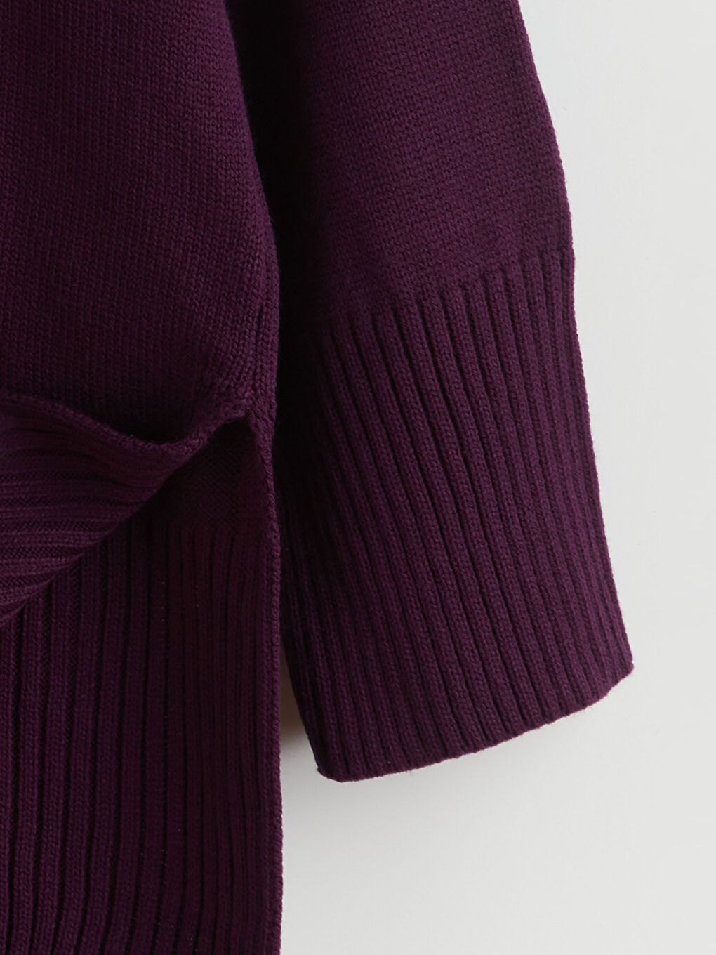 Half Turtleneck Oversize Women's Knitwear Sweater-11