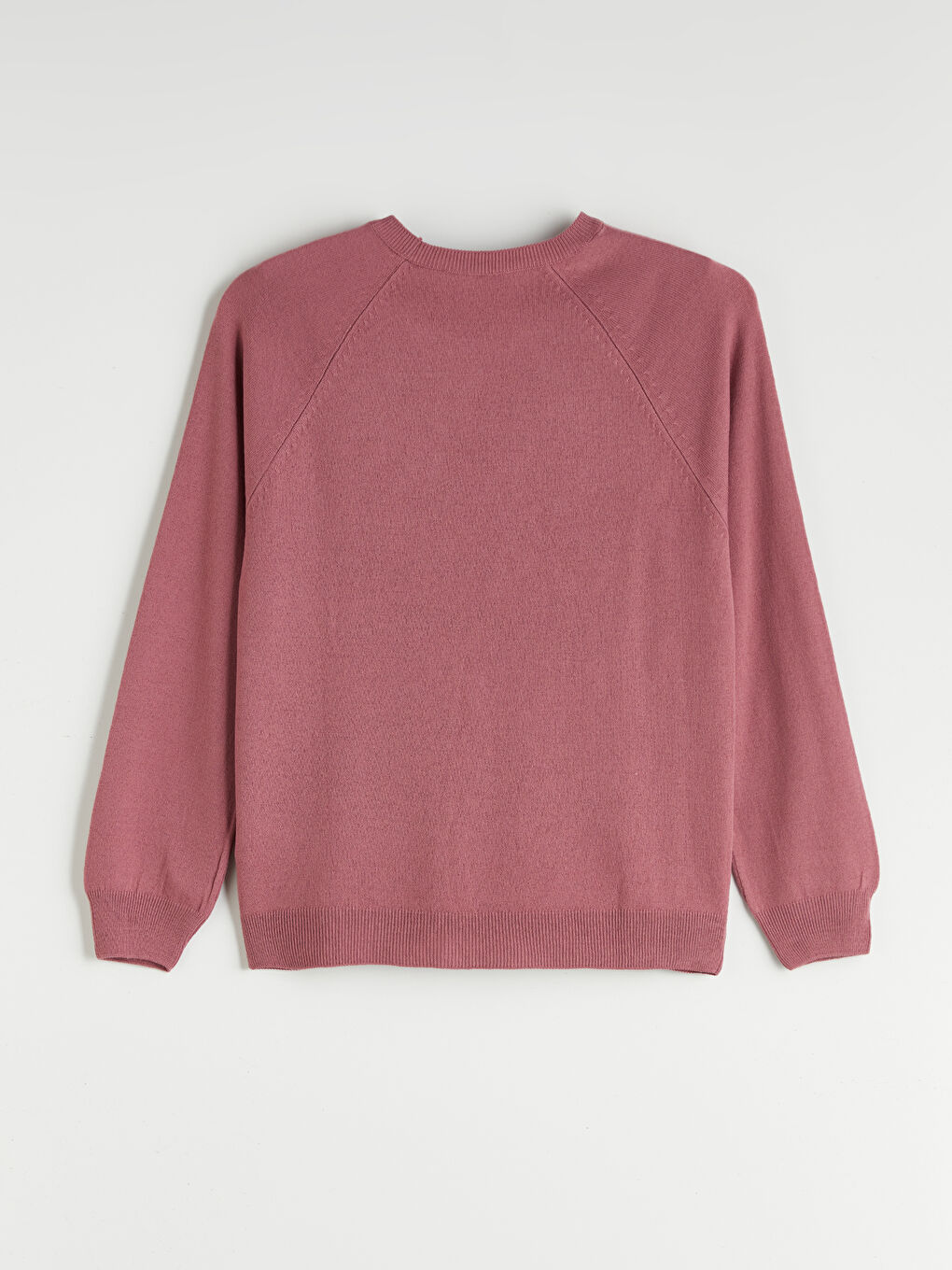 كنزة صوفية برقبة دائرية للسيدات-5