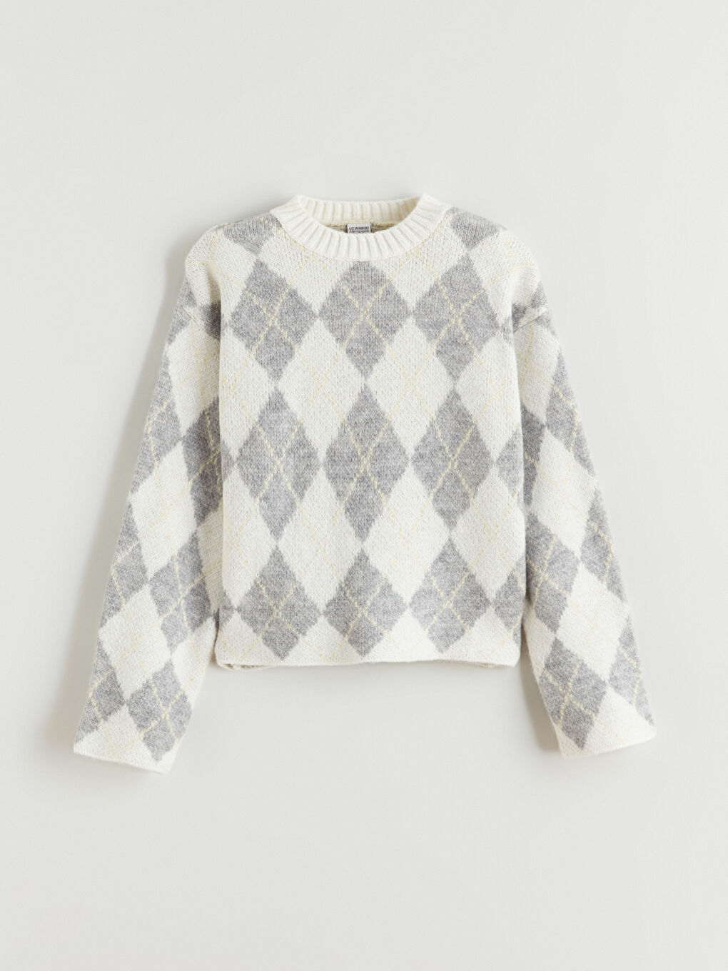 Crew Neck Girls' Knitwear Sweater-2