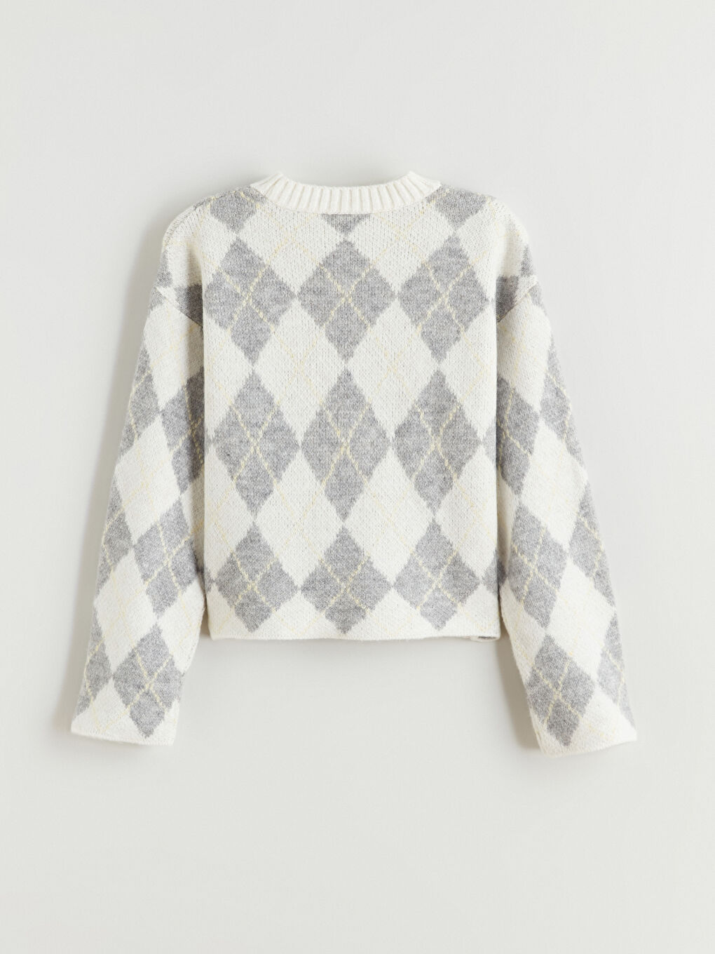 Crew Neck Girls' Knitwear Sweater-4