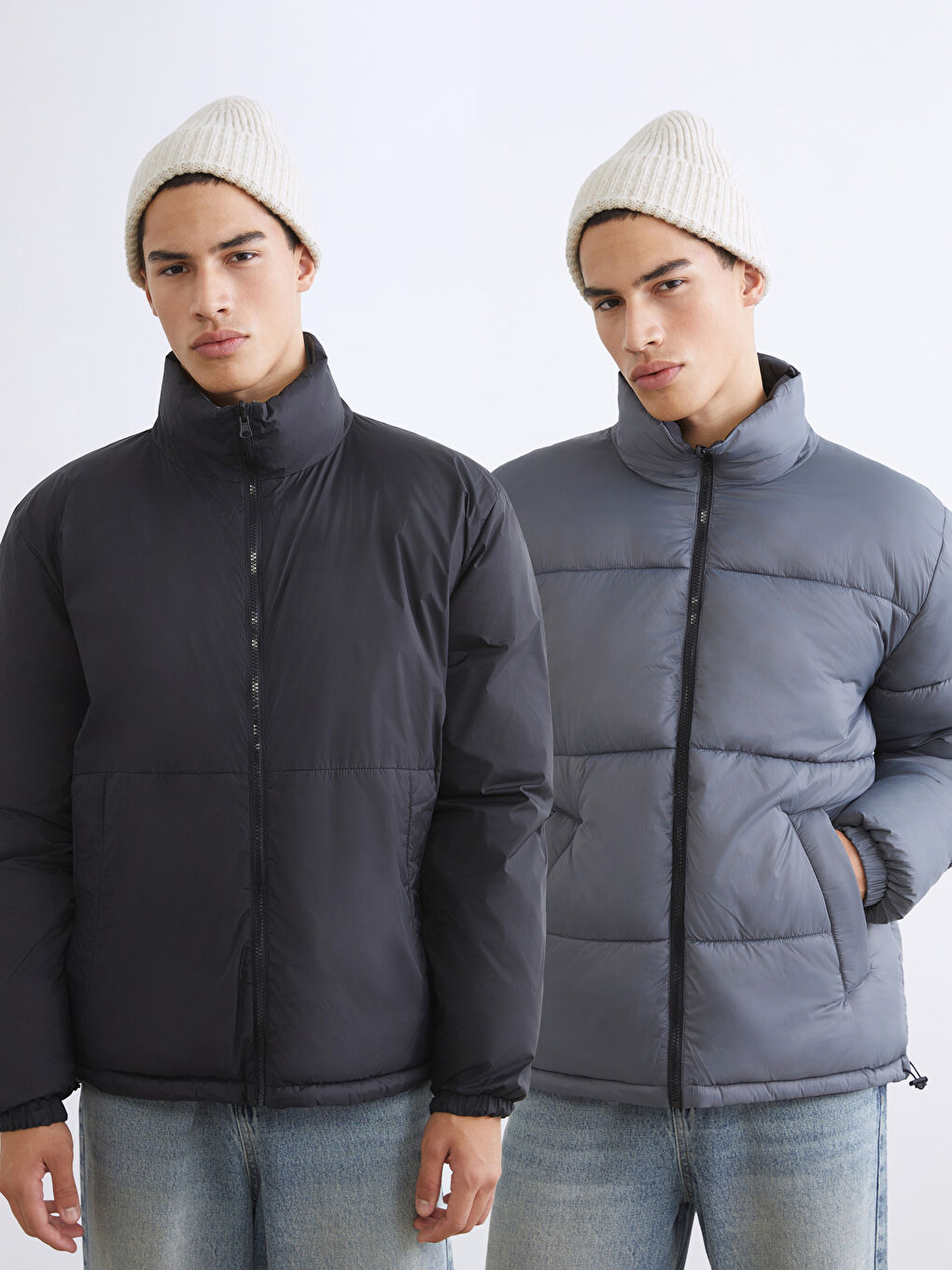 Man BLACK Puffer Coat