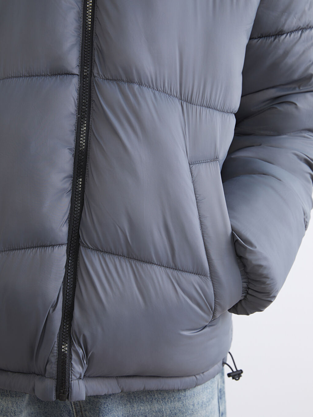 Man BLACK Puffer Coat-4