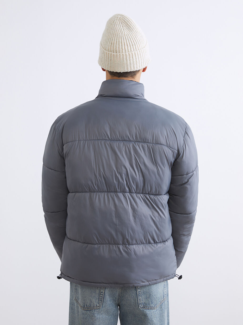 Man BLACK Puffer Coat-5