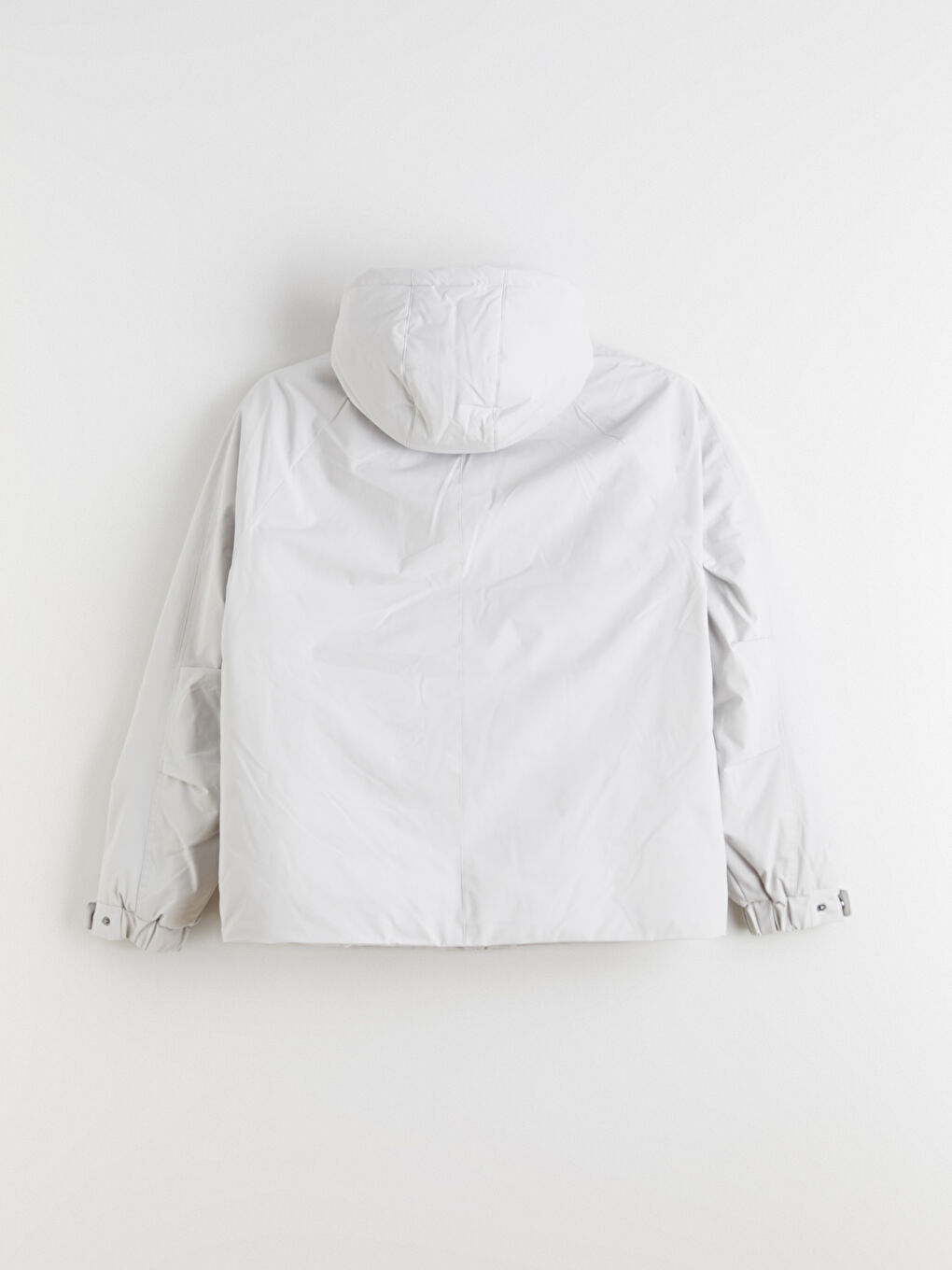 Ерлерге арналған стандартты пішім капюшонды парка пальтосы-7