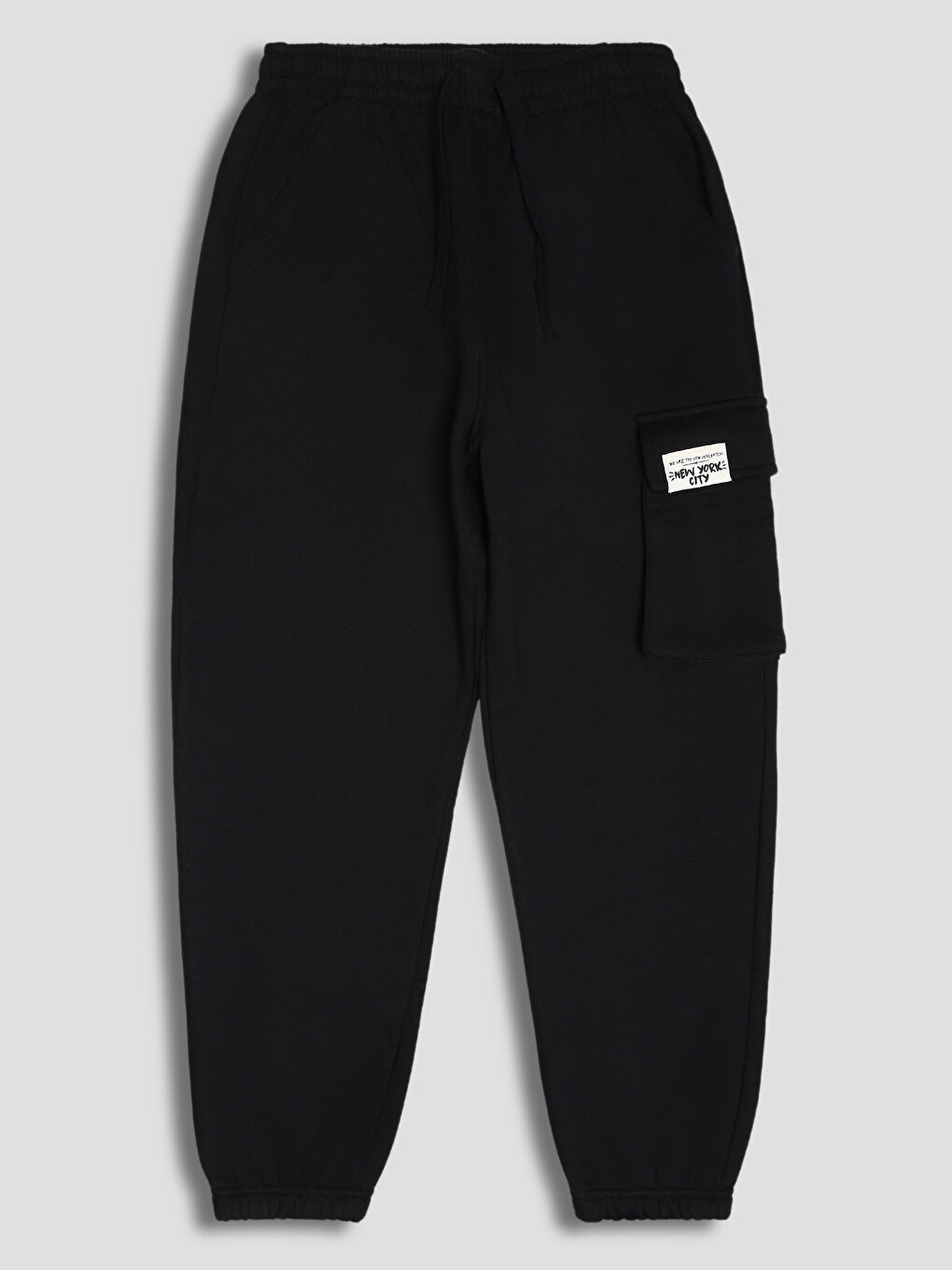 Boys' Thick Jogger Sweatpants with Elastic Waist