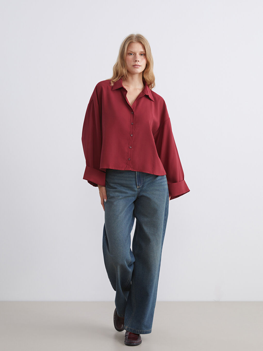 Oversize Women's Shirt-3