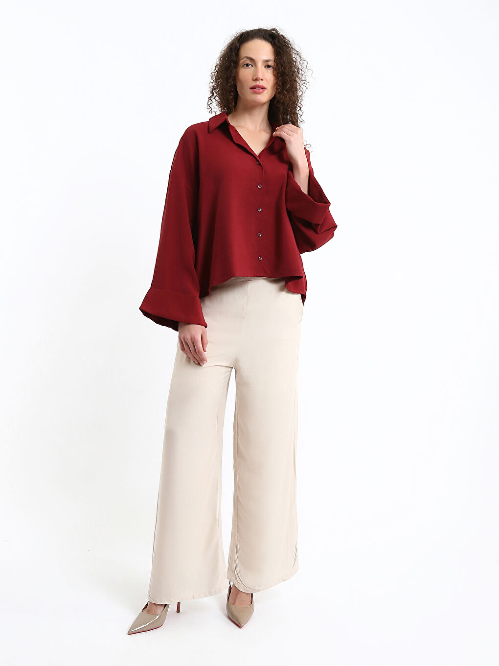 Oversize Women's Shirt-2