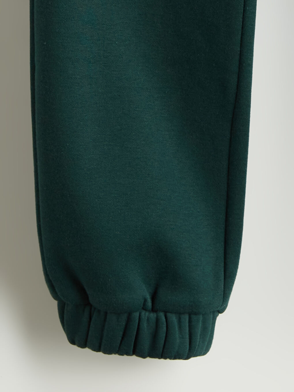 Yeşil Beli Lastikli Kız Çocuk Jogger Eşofman Altı-1