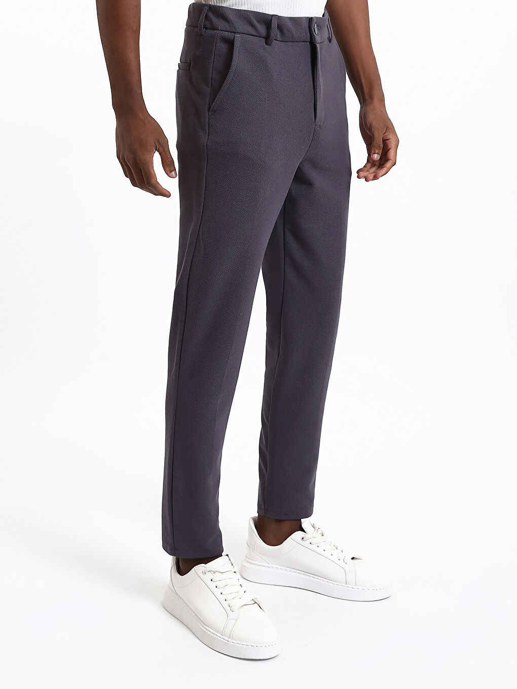 Standard Fit Men's Trousers-6