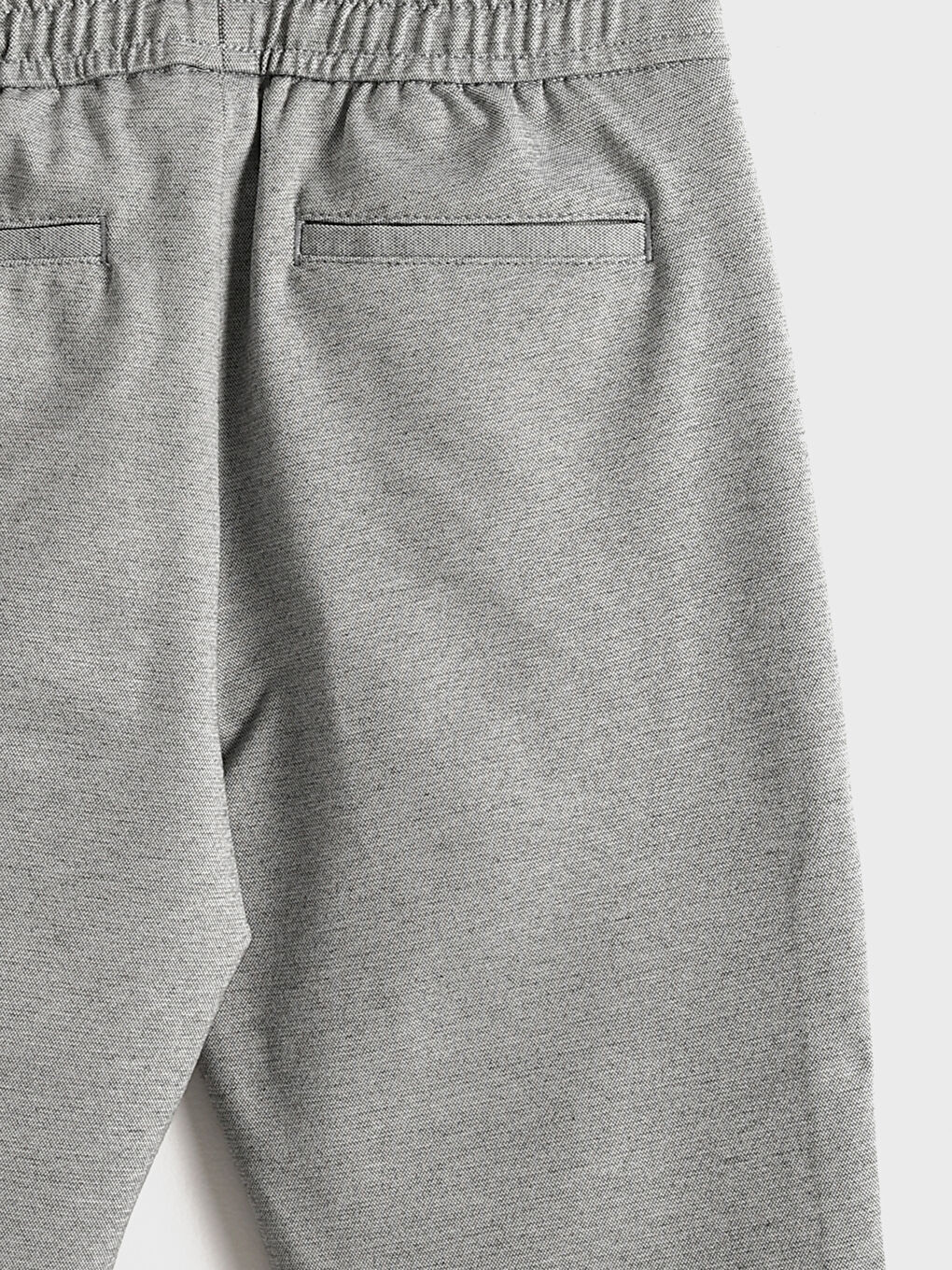 Pantalone standardnog kroja sa elastičnim strukom za muškarce-3