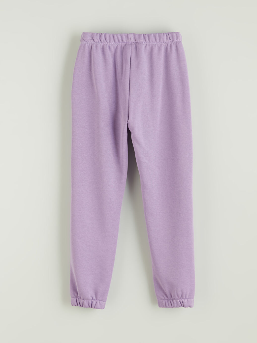 Lila Beli Lastikli Kız Çocuk Jogger Eşofman Altı-2