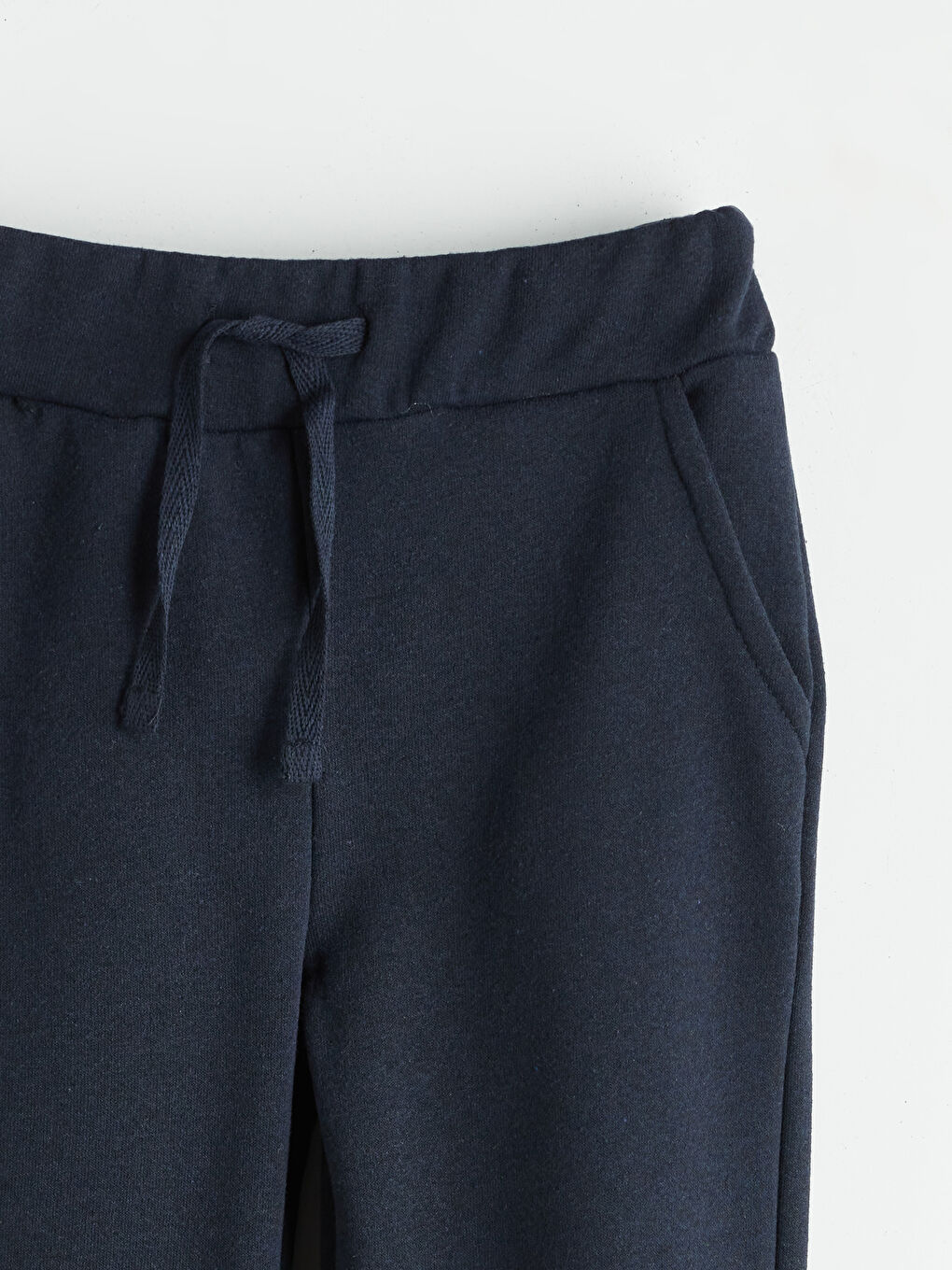 Lacivert Beli Lastikli Kız Çocuk Eşofman Altı-2