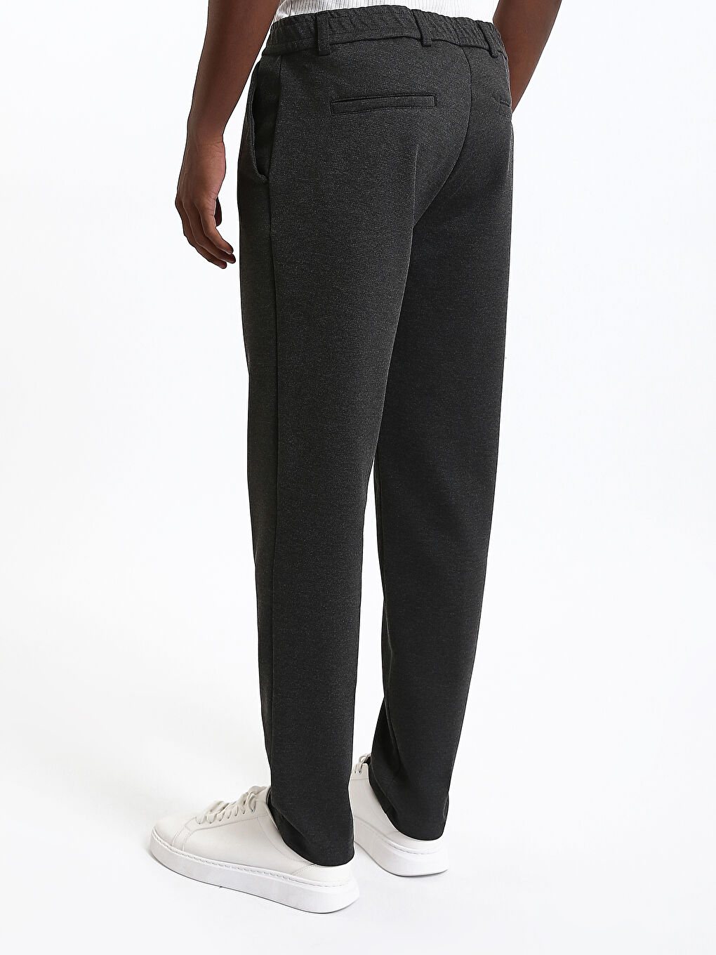 بنطلون للرجال بقصة عادية-5