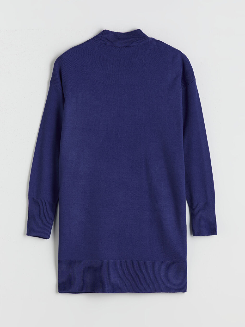 Funnel Neck Women's Knitwear Tunic-7