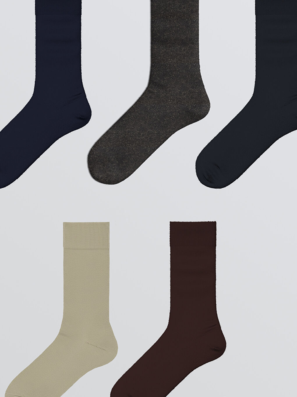 Men's Ankle Socks 5 Pack-1