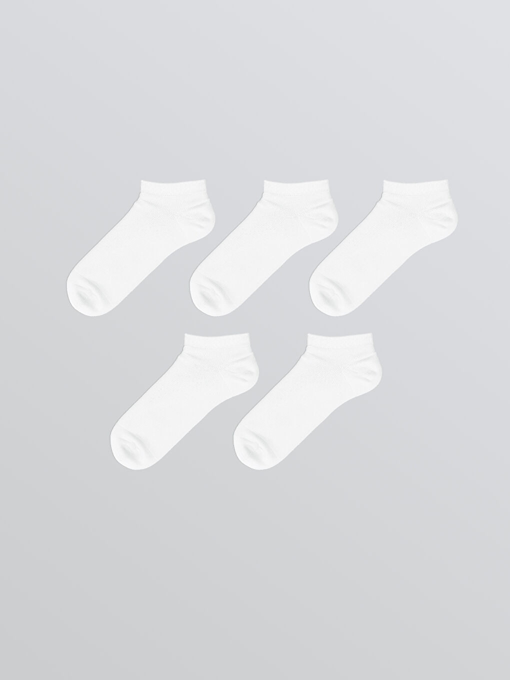 LC WAIKIKI Men's Sneaker Socks 5 Pack -W5CV66Z8-J5E