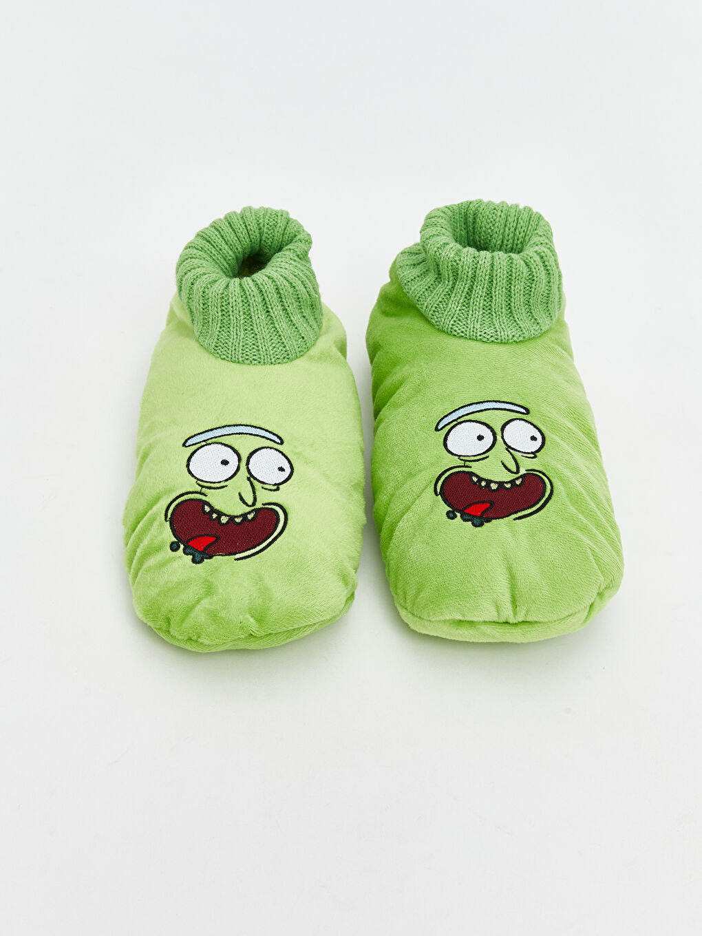 Rick And Morty Embroidered Men's Homewear Socks-3