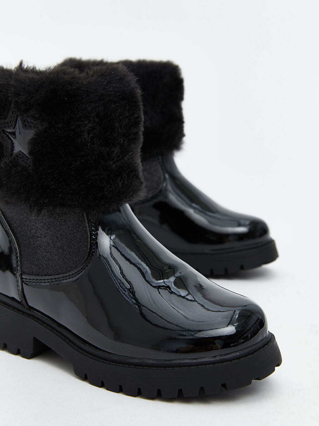 Fur-lined Baby Girls' Boots-2