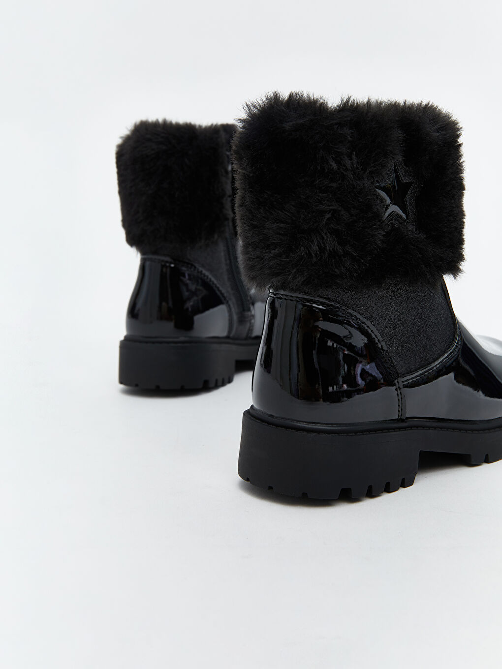 Fur-lined Baby Girls' Boots-4